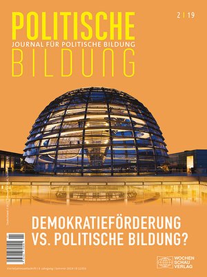cover image of Demokratieförderung vs. Politische Bildung?